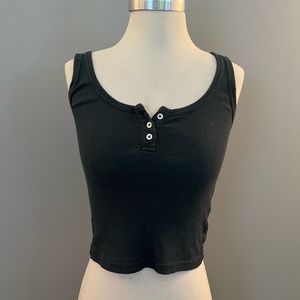 Dark green tank top